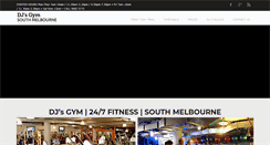 Desktop Screenshot of djsgym.com.au